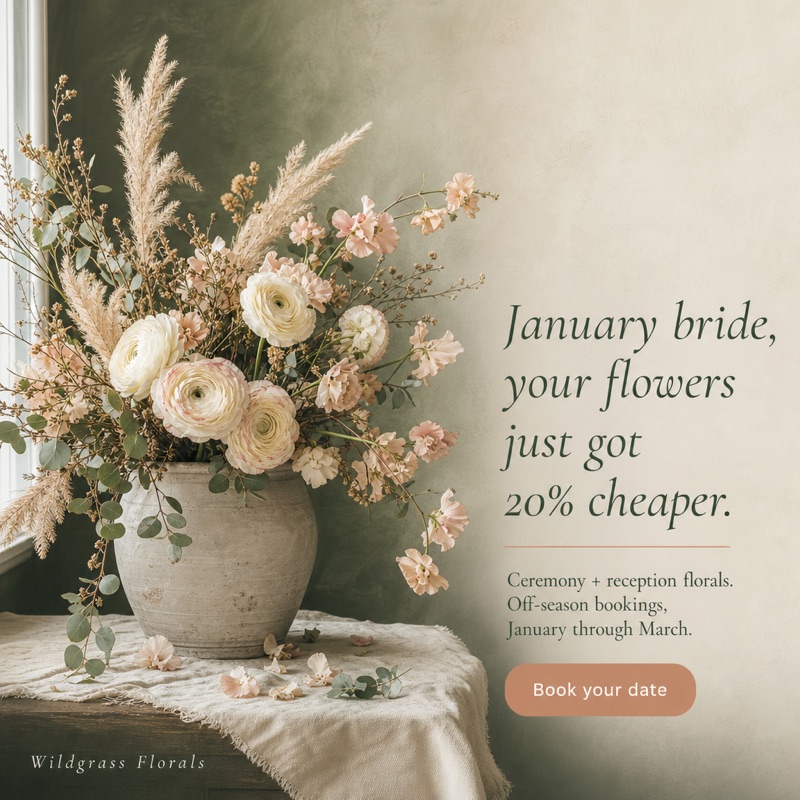 Wildgrass Florals ad