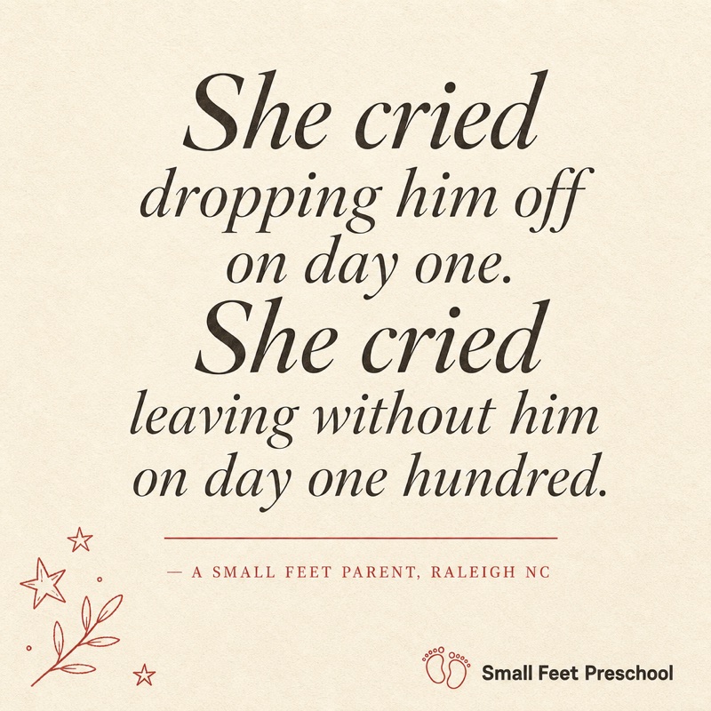 Small Feet Preschool ad